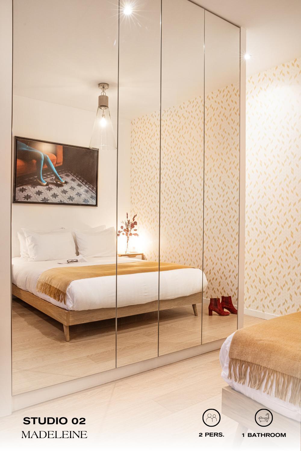 Ferienwohnung Beauquartier Paris - Madeleine Exterior foto